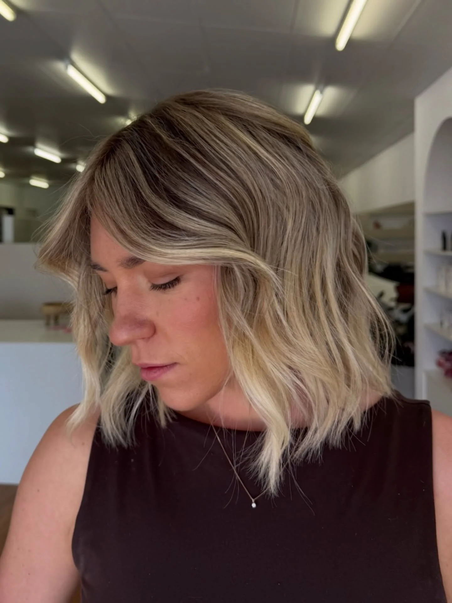 Can never go wrong with a blonde bob 👌🏼🫧