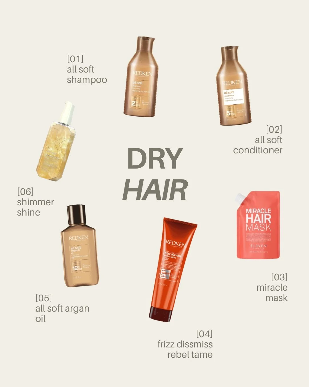 Your hair type matters 🤍

Dry, oily or damaged &mdash; each one needs something different at home.

The right routine = better results between appointments.

Not sure what you need? We&rsquo;ll always guide you 🫶🏼 
#studiogracie