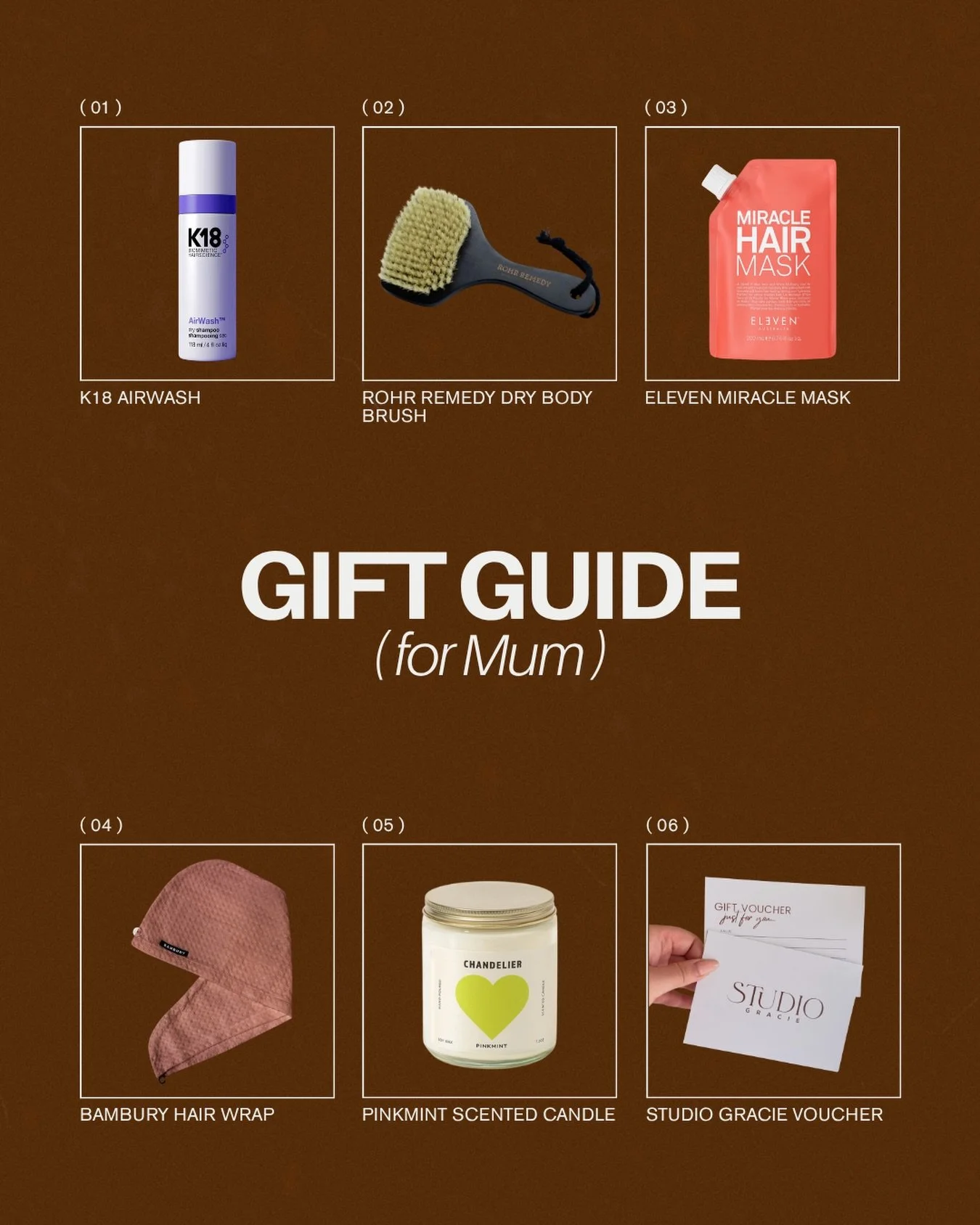 Some gift ideas mum will actually use and love 🤍🤍