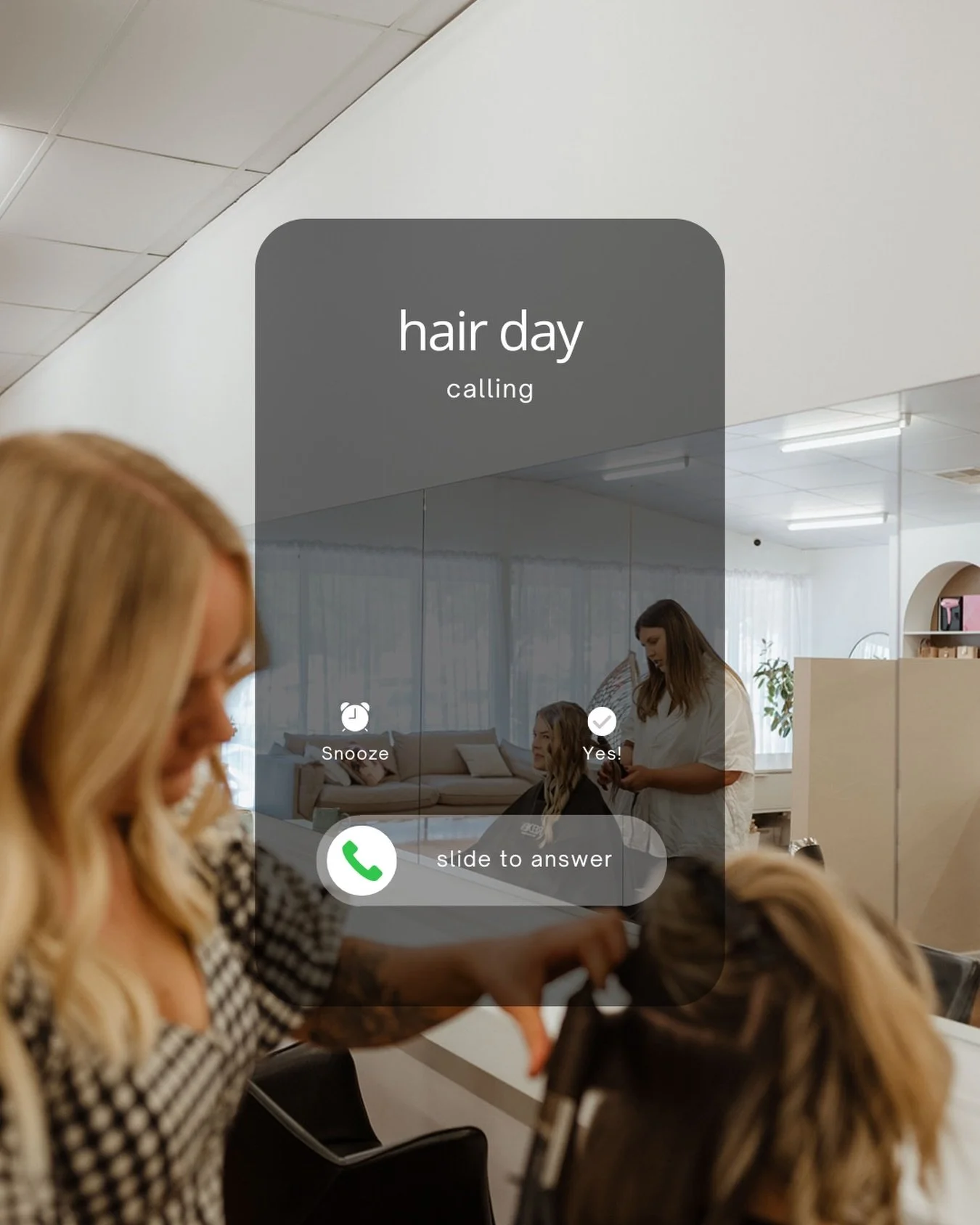 The best kind of call to answer 🫧🫧