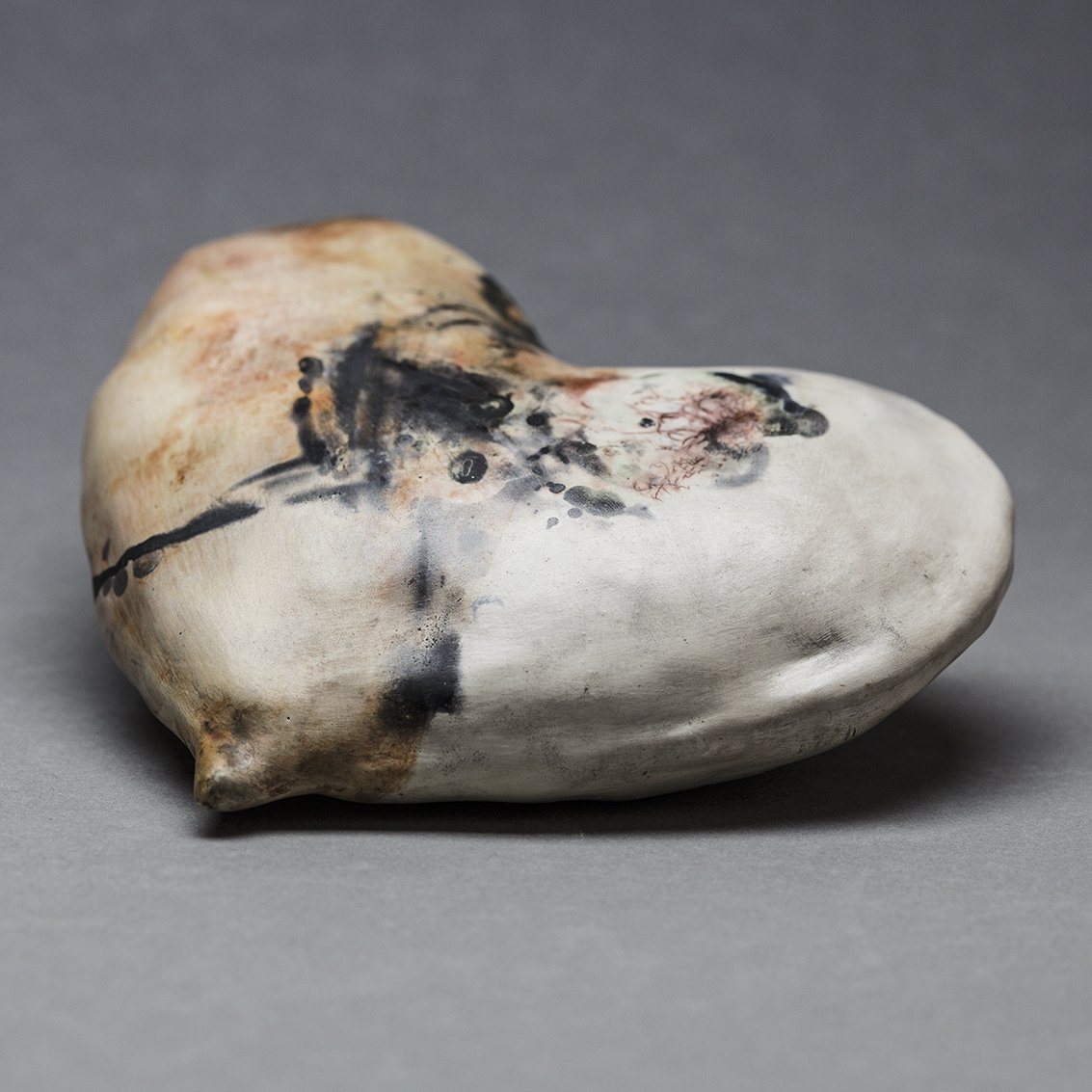 Saggar Fired Heart