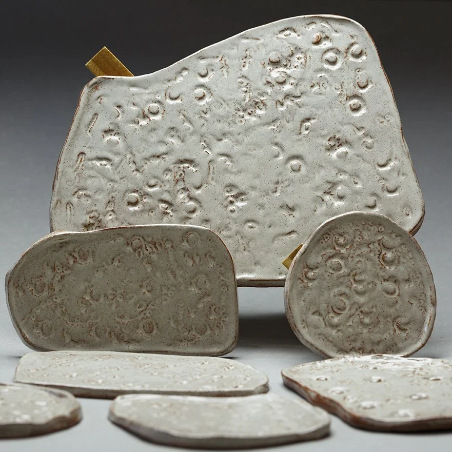 Flat Plates Coral Imprint