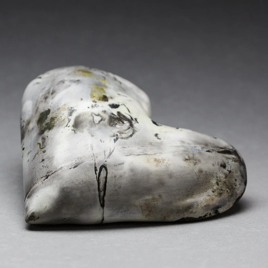 Saggar Fired Heart
