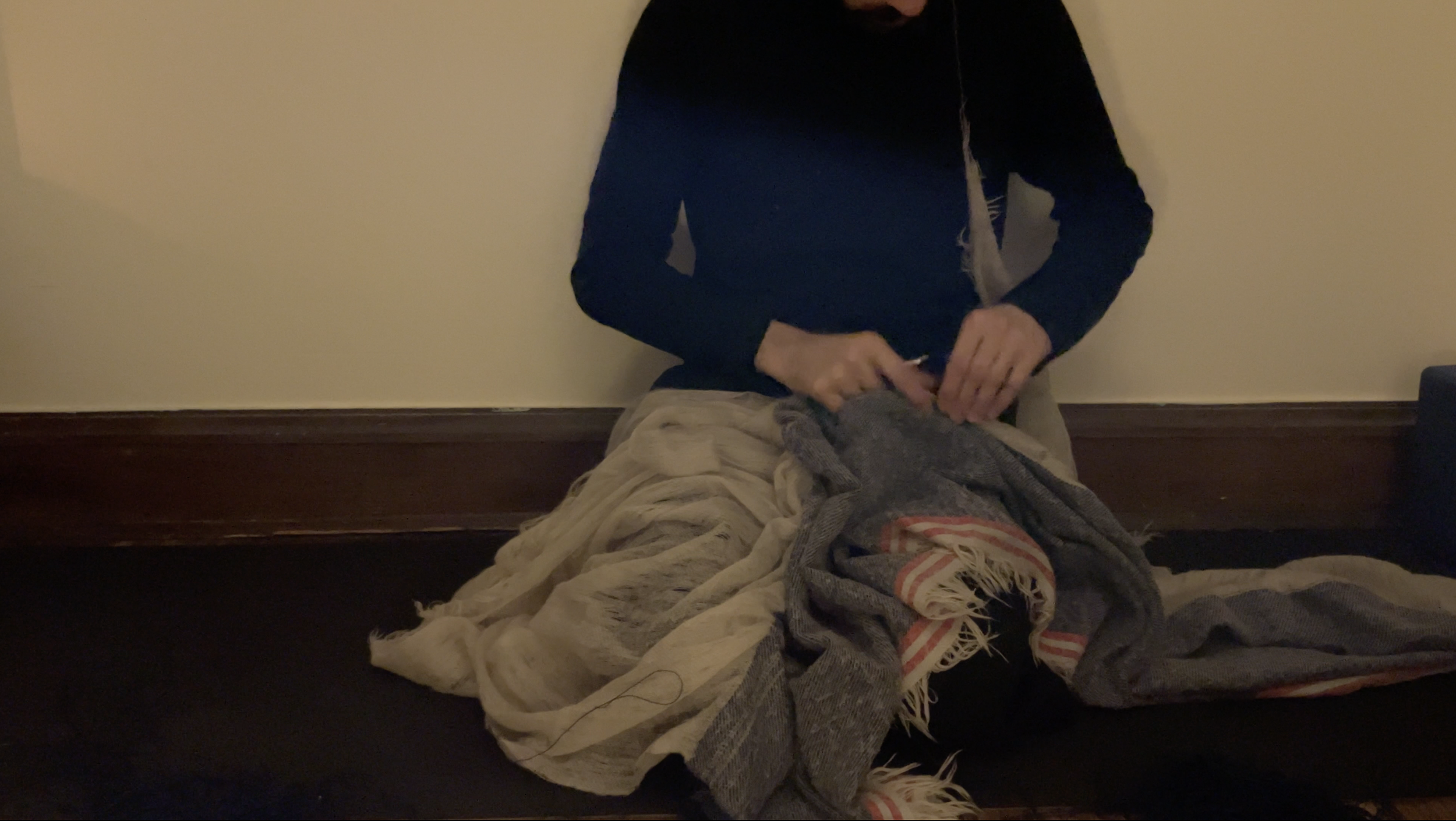 Still from "Blessed (Action Video #4)", 2024, video, 07:21:41