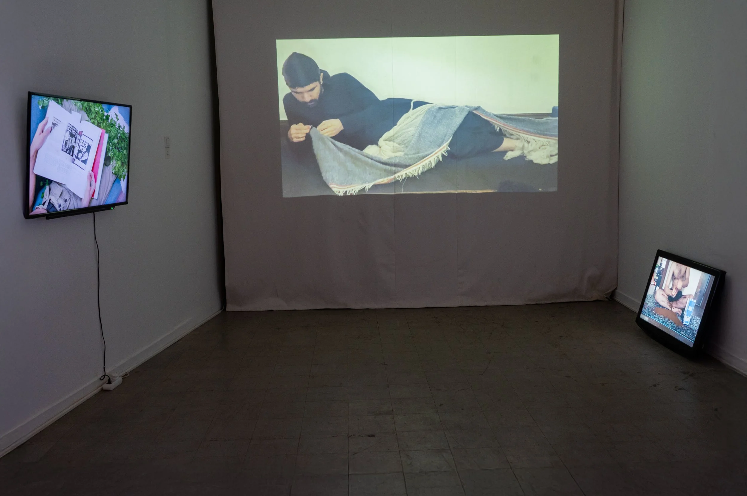 Action Videos, 2025, Installation view, Barın Han, Istanbul, TR