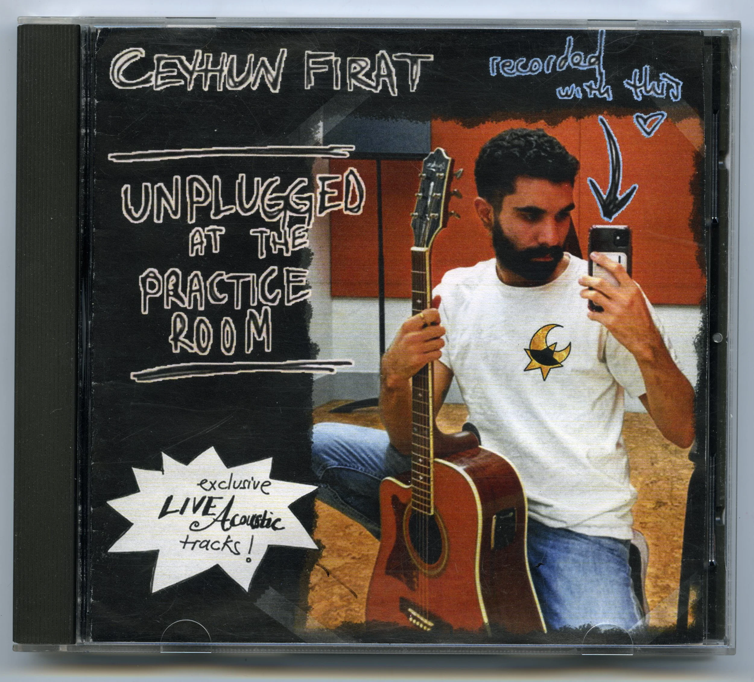 Ceyhun Fırat, Unplugged at the Practice Room, 2021, audio files on compact disc in jewel case with inkjet print on paper, 1 + 1 AP