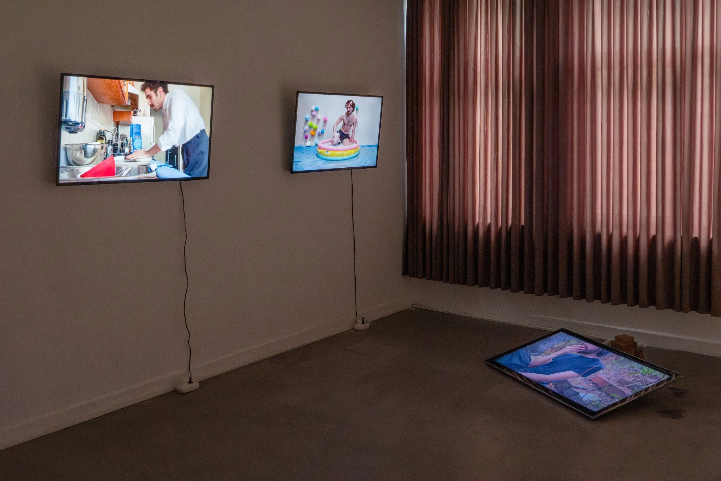 Action Videos, 2025, Installation view, Barın Han, Istanbul, TR