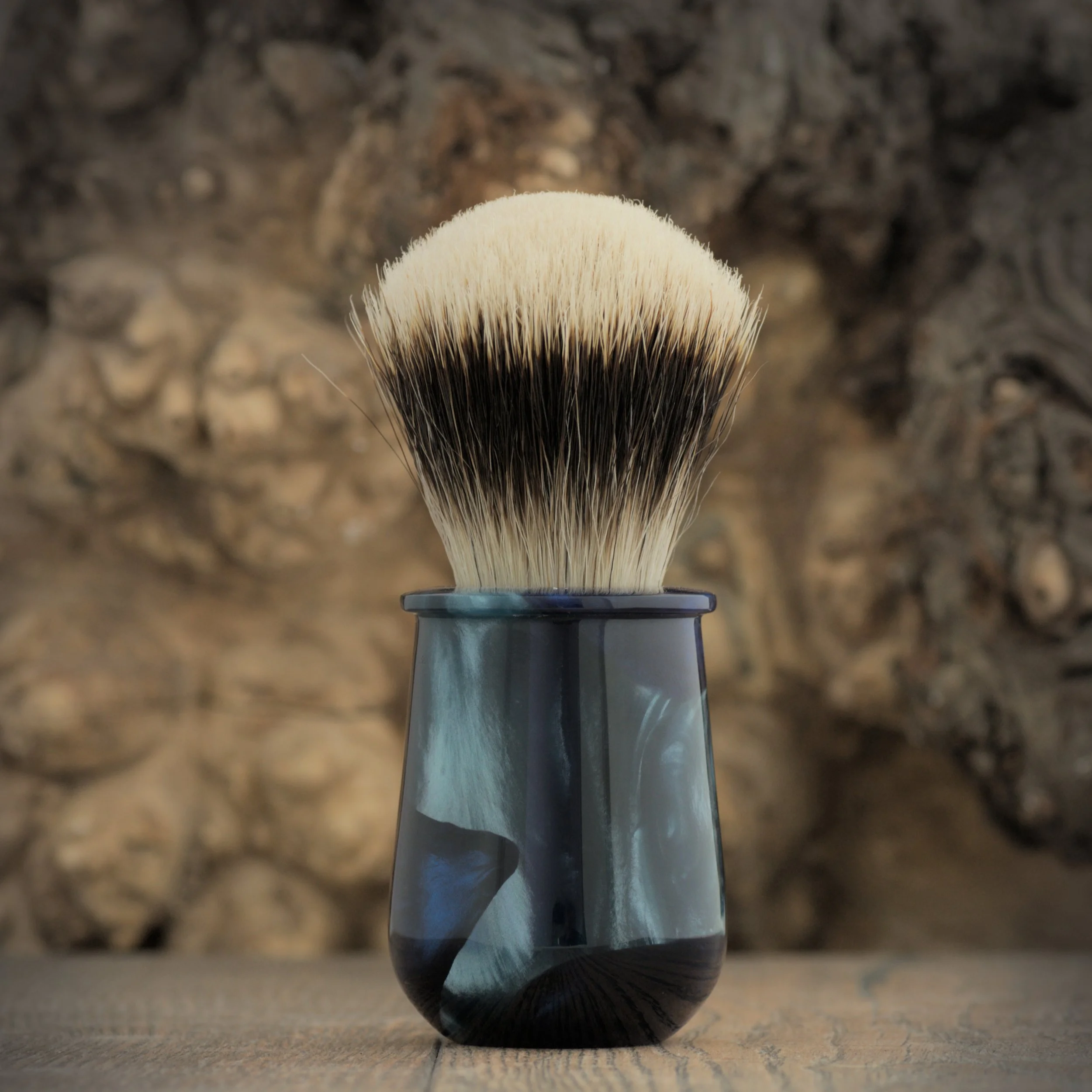 Carronade - dark blue and steel blue resin