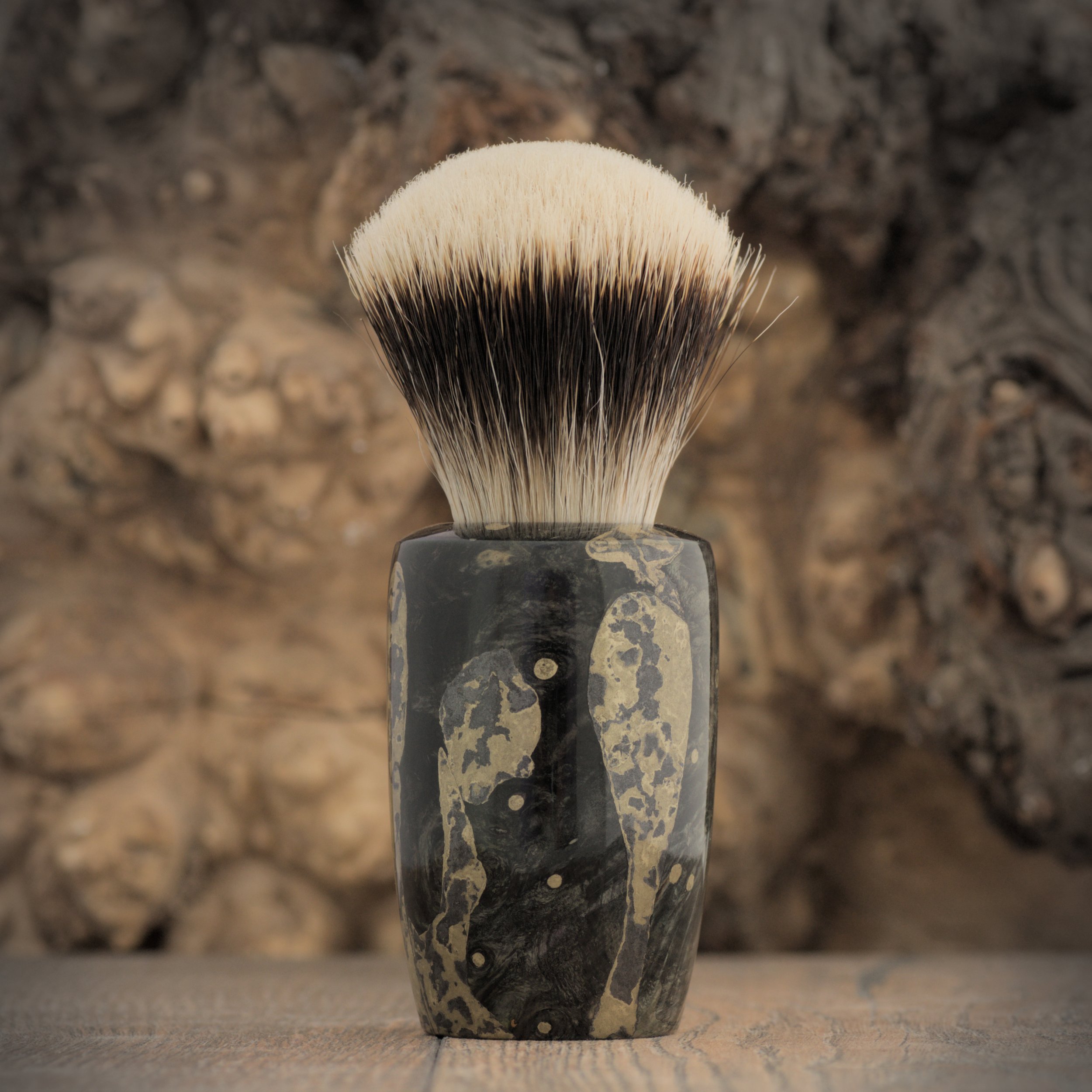 Dromhlach - Stabilised, Dunfierth Chestnut- Brass and Iron Inlays.