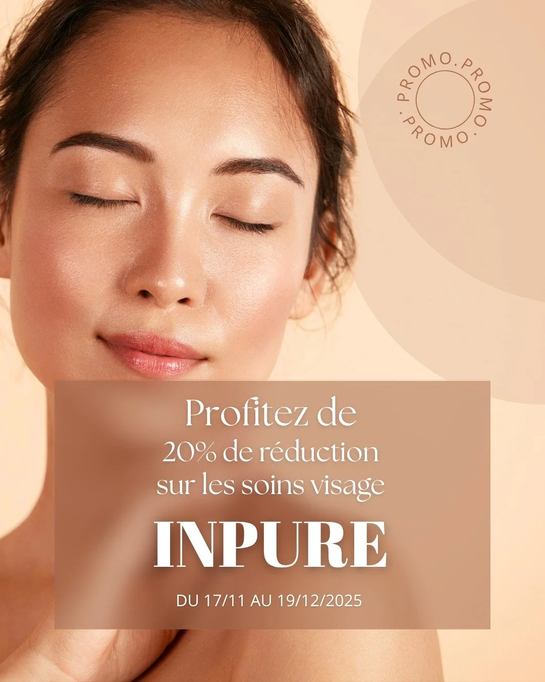 Glow time ✨
Les soins visage Inpure sont &agrave; -20% du 17/11 au 19/12.
C&rsquo;est le moment de prendre soin de ta peau 🤍

#Inpure #SkincareAddict #RoutineVisage #SoinDuVisage #PeauLumineuse
#BeautyCare #SoinsNaturels #CleanBeauty #PromoBeaut&eac