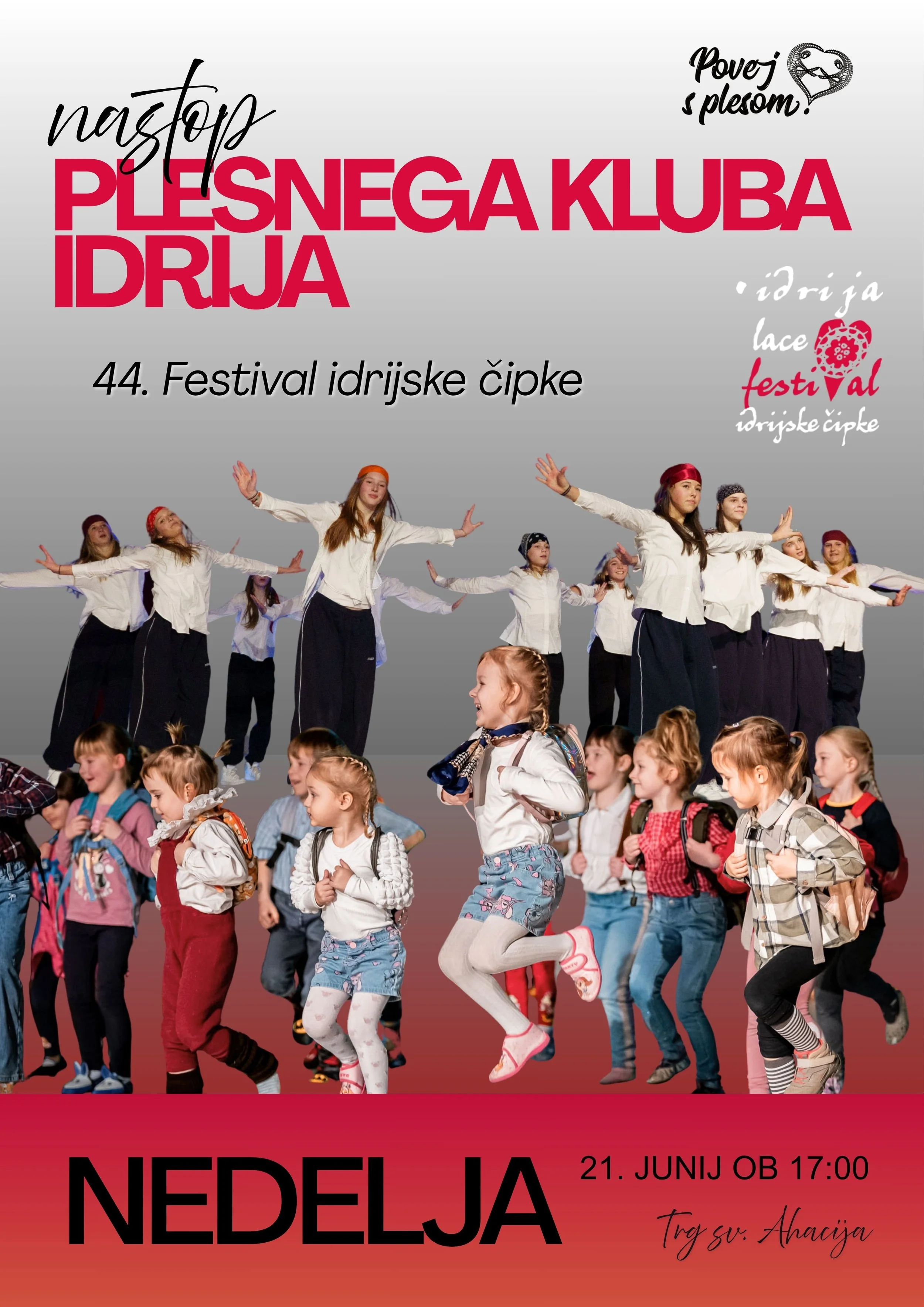 NASTOP NA FESTIVALU IDRIJSKE ČIPKE IN PREDVPIS ZA ŠOLSKO LETO 2026/27🥳💃😍