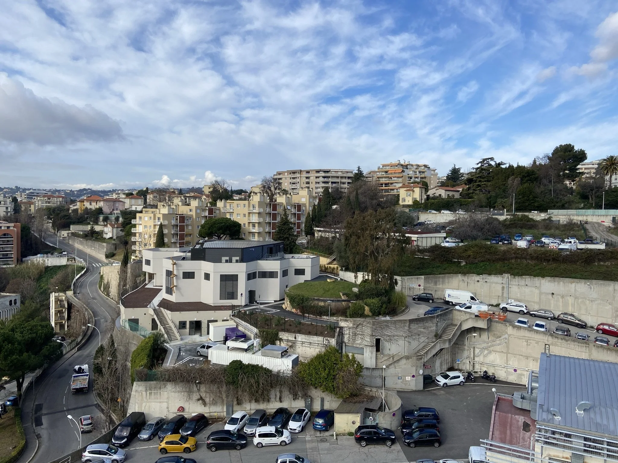 Vue depuis la tour de médecine