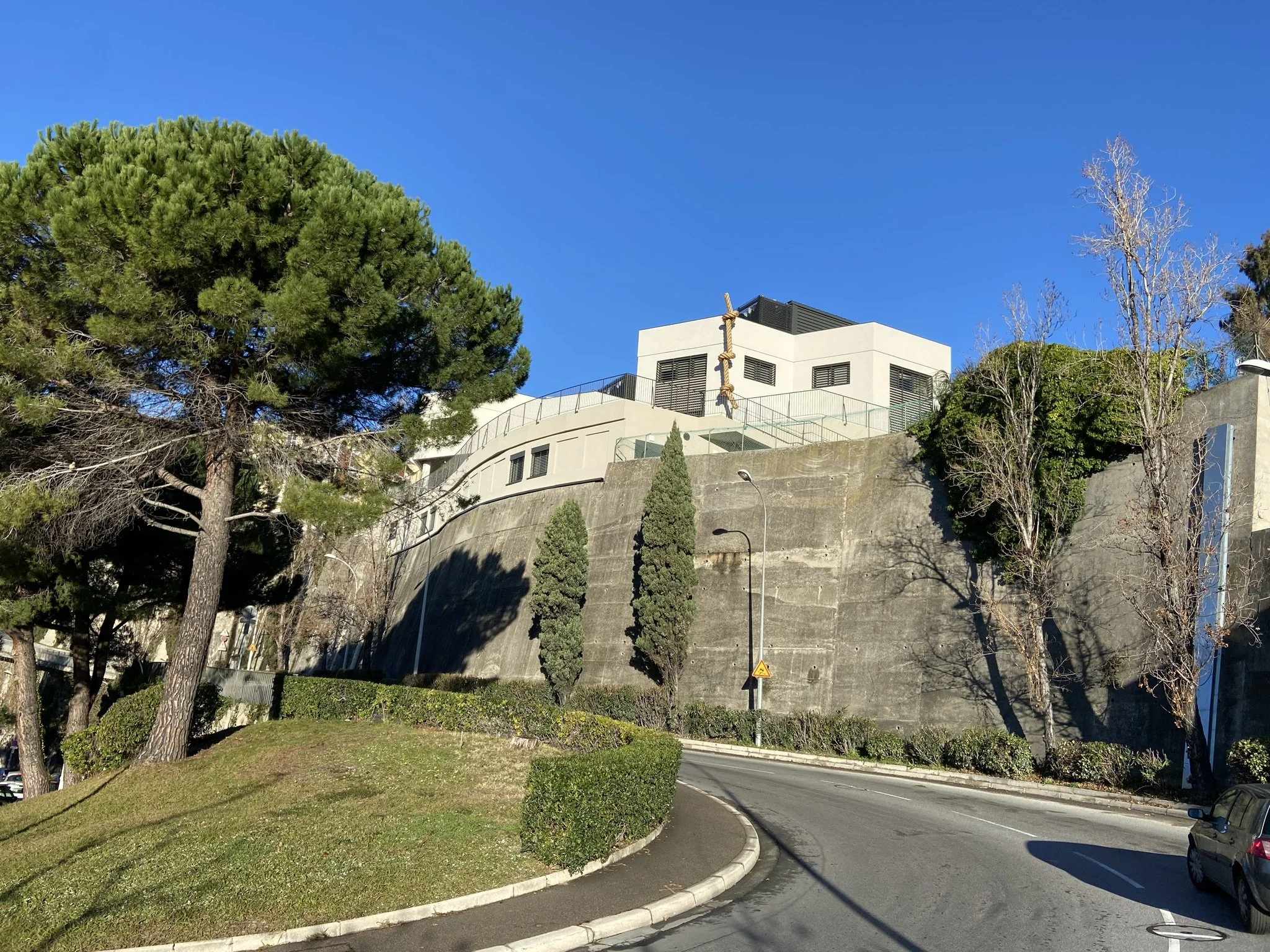 Vue de l'avenue Valombrose