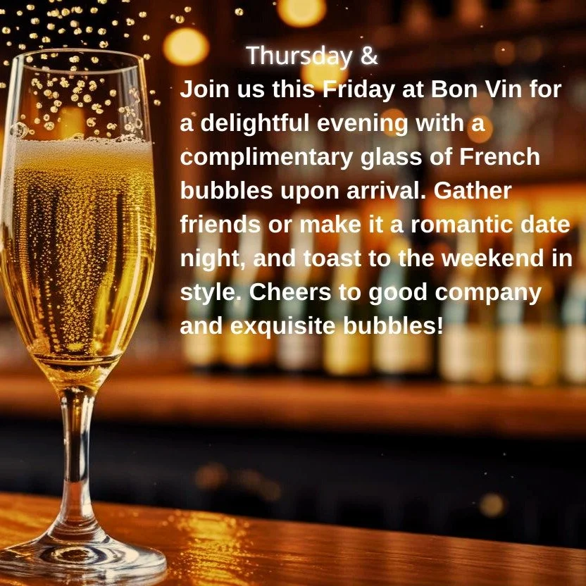 #ThursdayFridayComplimentaryBubbles
#FrenchBubbles #sydneyfrenchies #darlodarlings #sydneywine #frenchfoodsydney