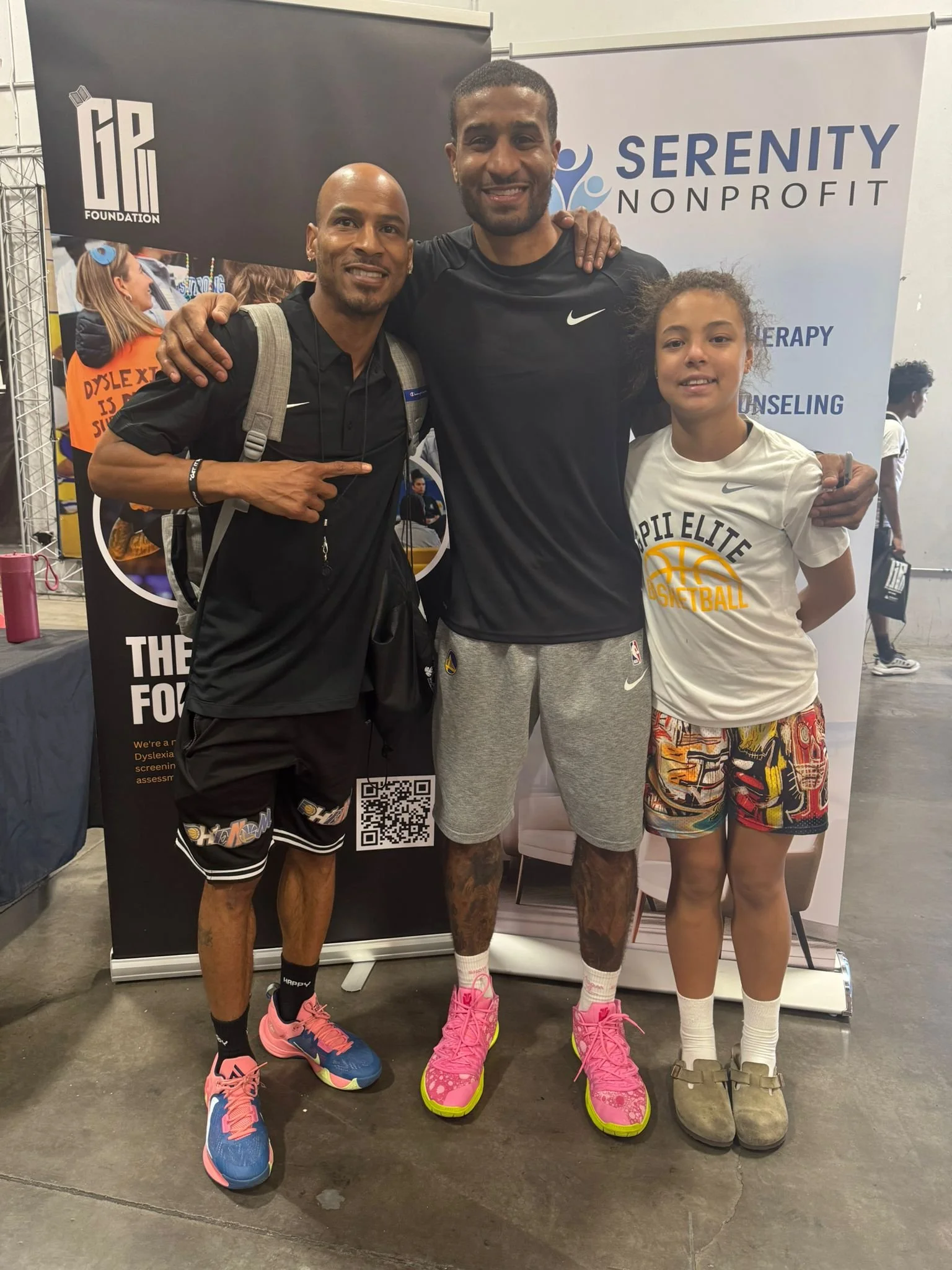 TDJ CONSULTANT WHO IS GARY PAYTON'S PERSONAL TRAINER TAKING A SELFIE TOGETHER