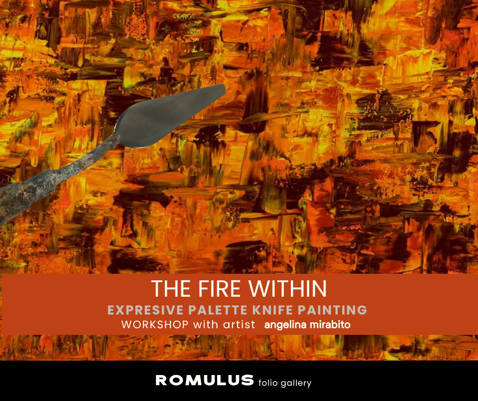 The Fire Within: A Palette Knife Painting Workshop