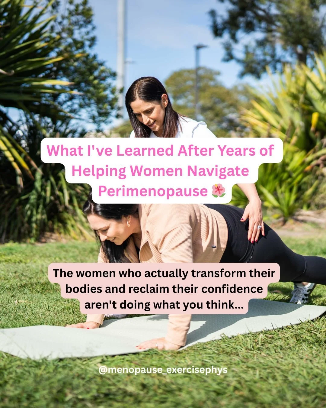 After years of helping women navigate perimenopause, I&rsquo;ve noticed one thing: most women are focusing on the wrong things.
 
It&rsquo;s rarely about eating less, having more willpower, or following the newest trending diet.
 
Real progress happe