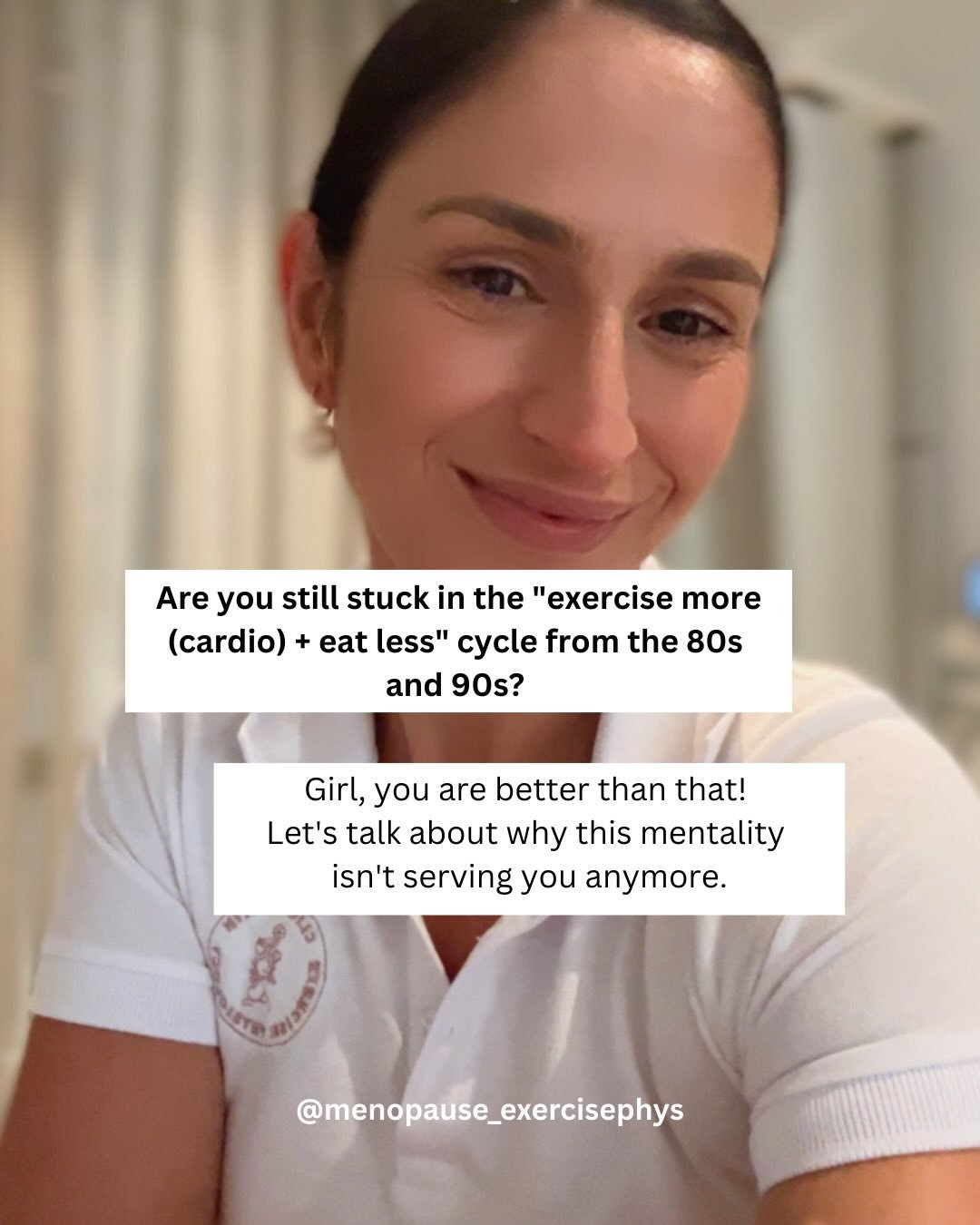 Have you been stuck on the yo-yo of &ldquo;eat less, exercise more&rdquo; in midlife, only to feel frustrated that nothing seems to work?

I get it, and I see women who have been trapped in this cycle for years.

 But here&rsquo;s the good news... th