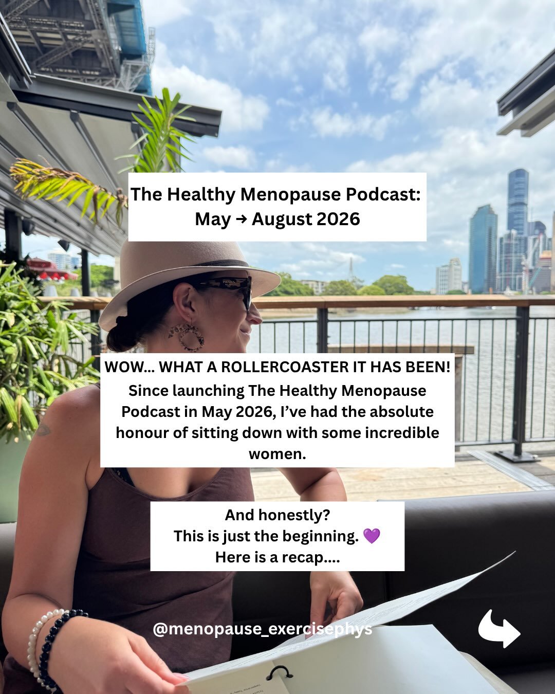 What a few months it has been! 🙌 💜

Since launching The Healthy Menopause Podcast in May, I&rsquo;ve had the absolute honour of speaking with some incredible women across medicine, nutrition, exercise, women&rsquo;s health and beyond.

Every conver
