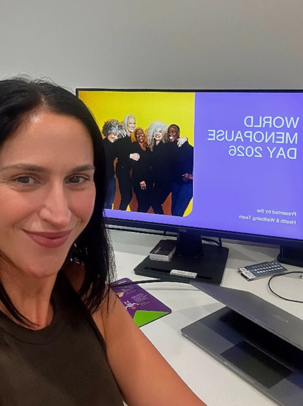 And that is a wrap on World Menopause Day presentations for the week🙌 

What a privilege to be able to provide menopause education to my wonderful colleagues 💚

I can&rsquo;t praise this organisation enough for the care and openness to learning and