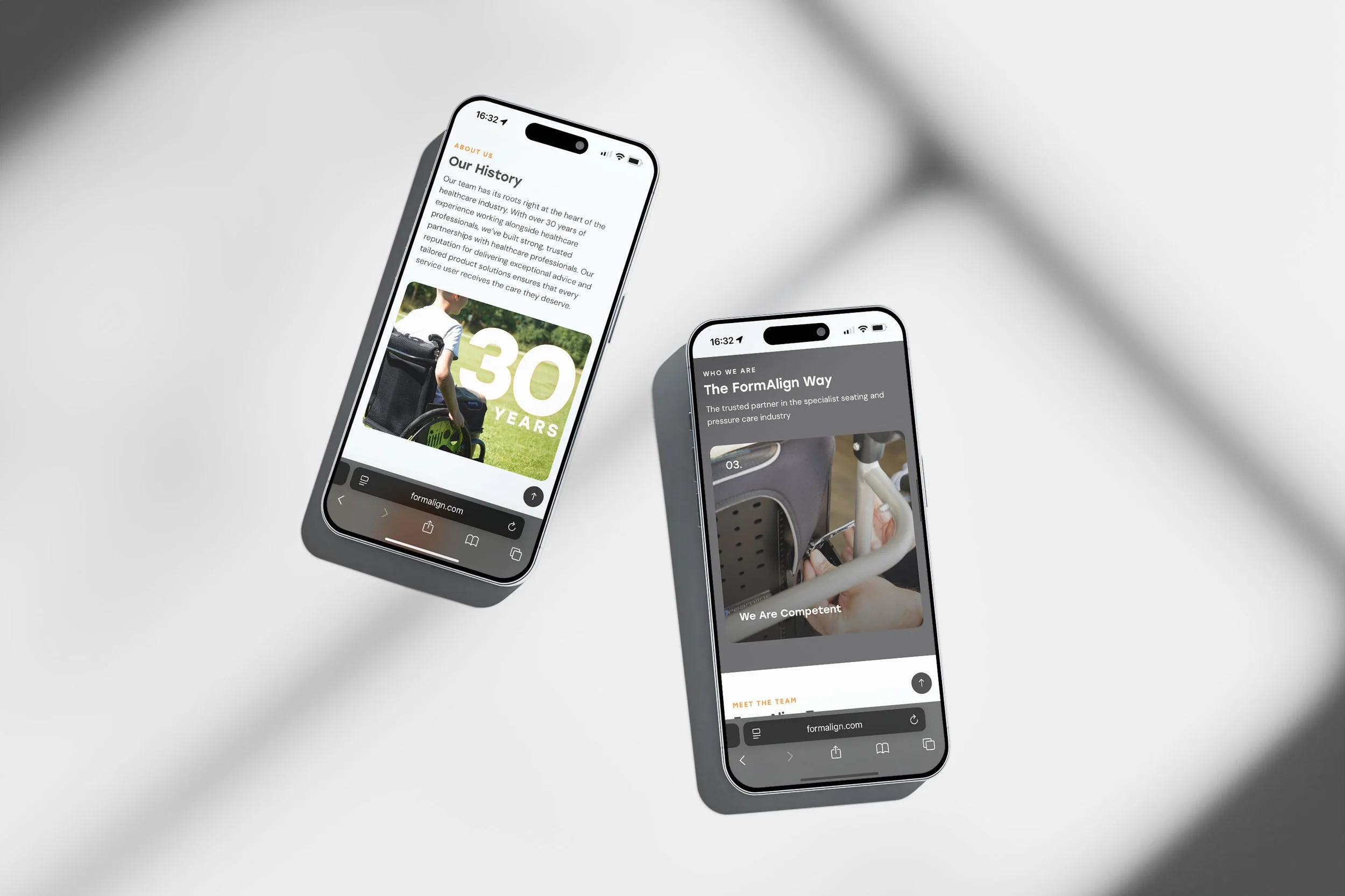 FormAlign Responsive Website Mobile Layout