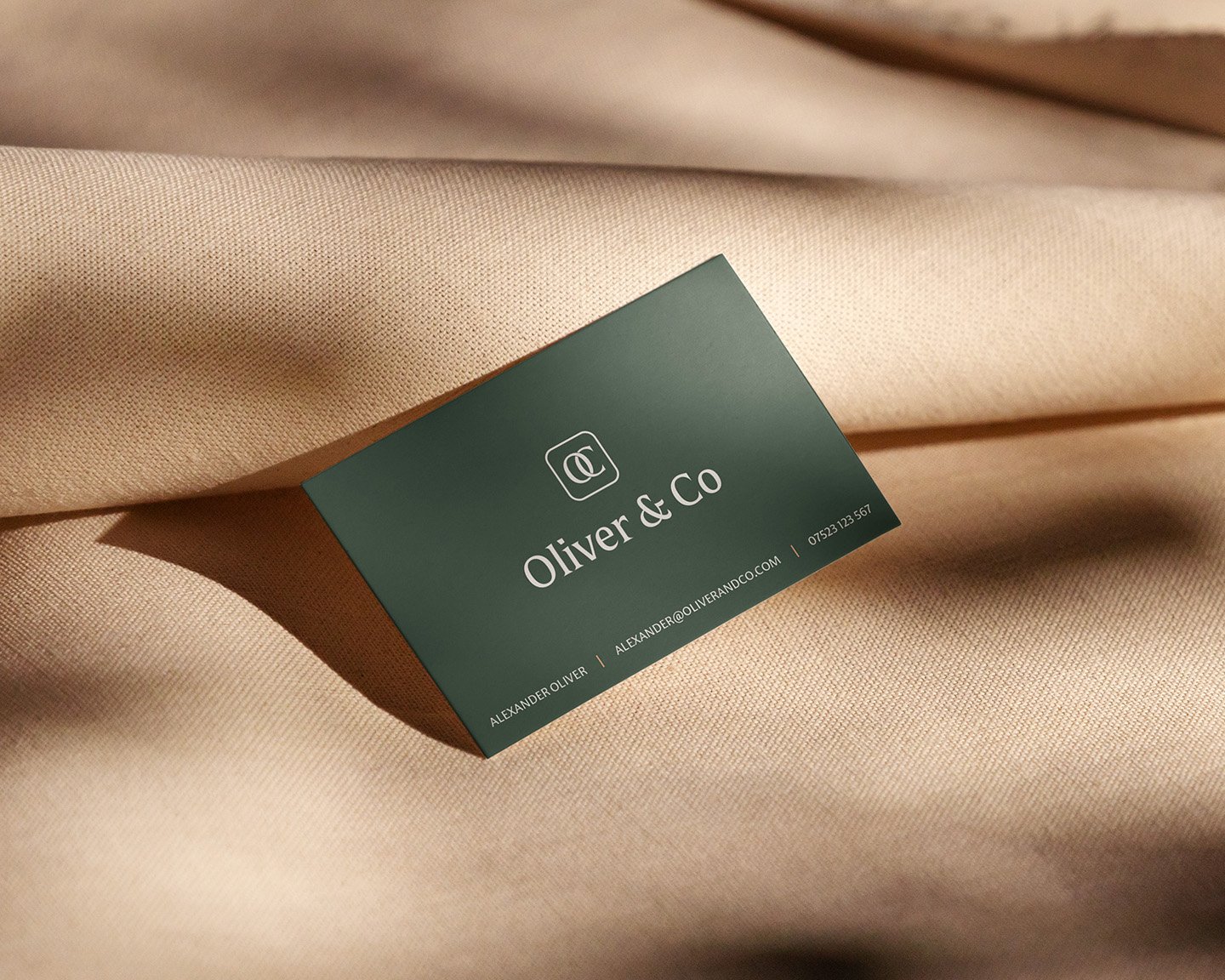 Oliver & Co Business Card