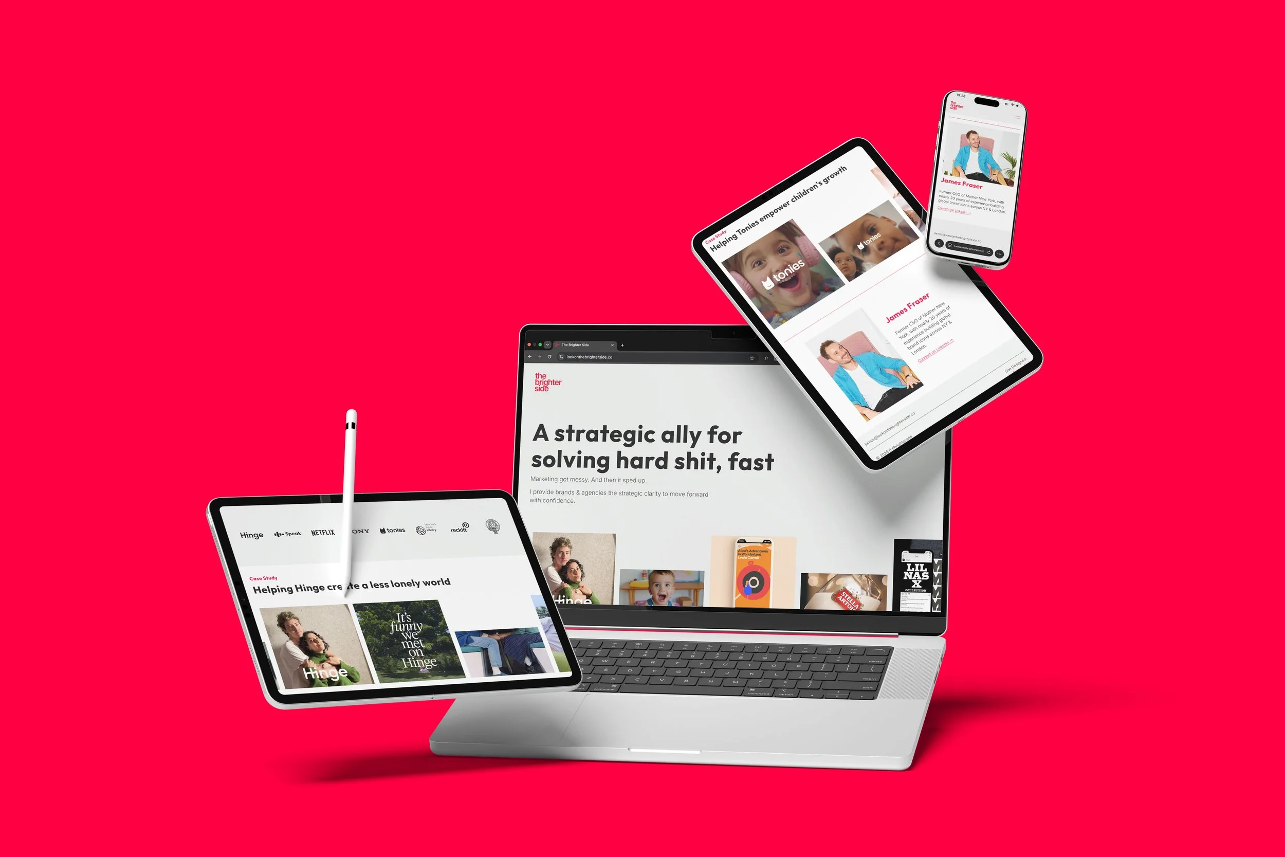 The Brighter Side Responsive Website
