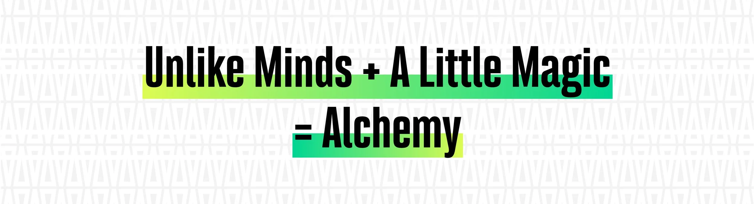 The Alchemy Typographic Detail