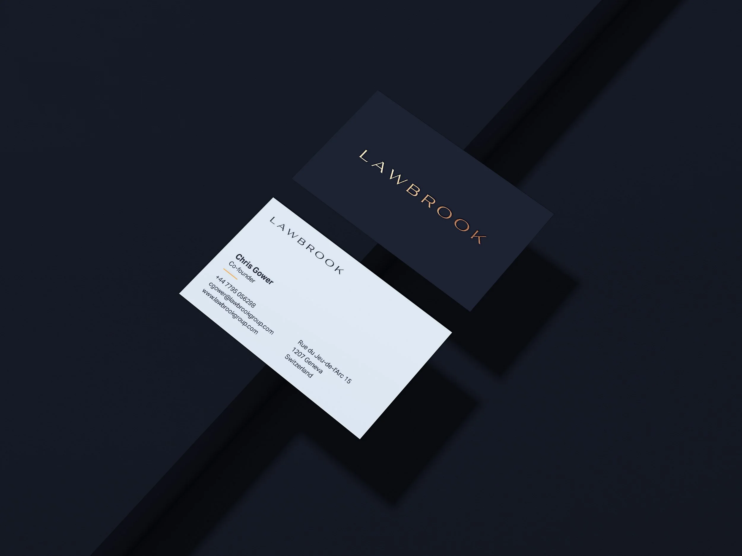 Lawbrook Business Card