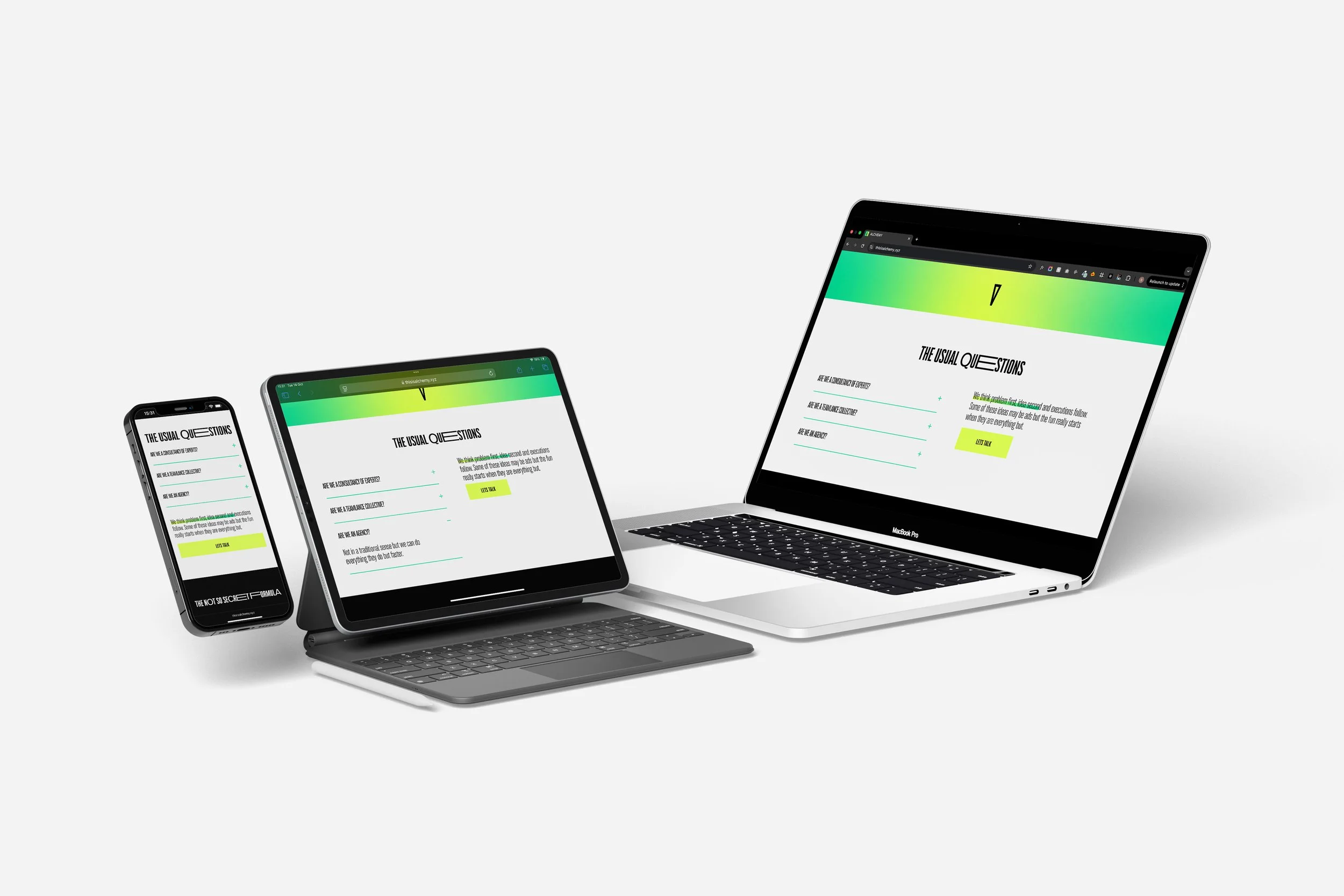 The Alchemy Responsive Website