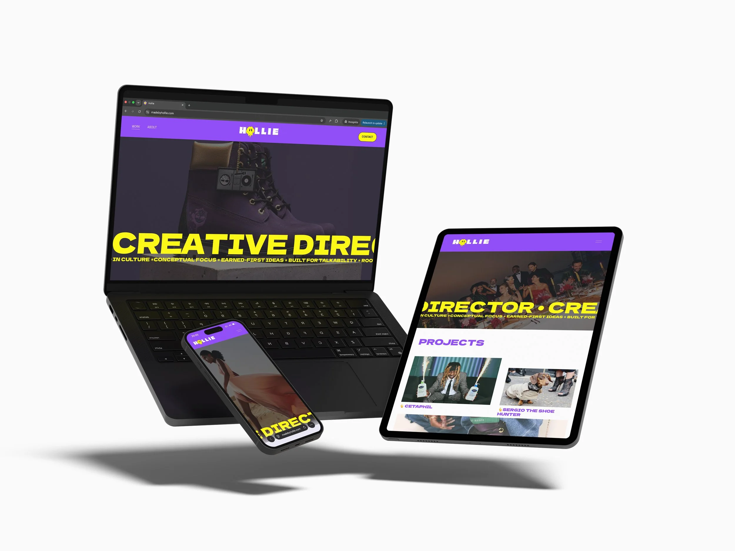Hollie Fraser Responsive Website