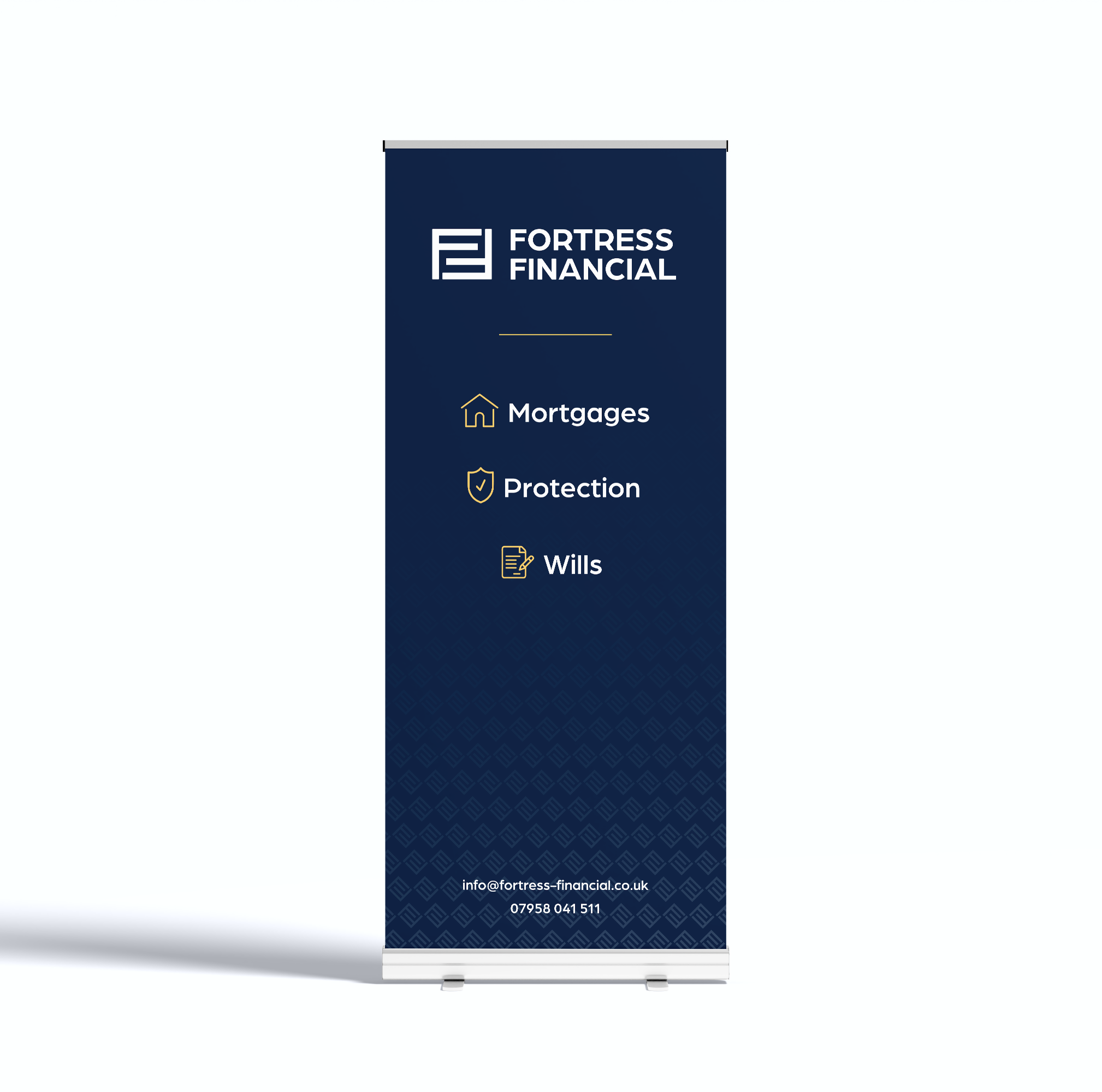 Fortress Financial Pull-Up Banner