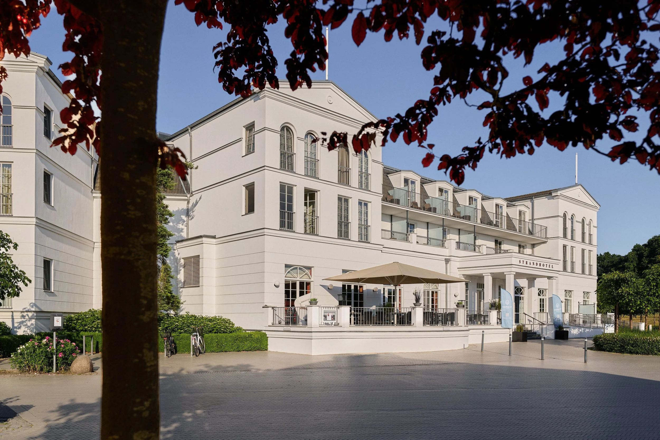 Außenansicht vom Strandhotel Zingst