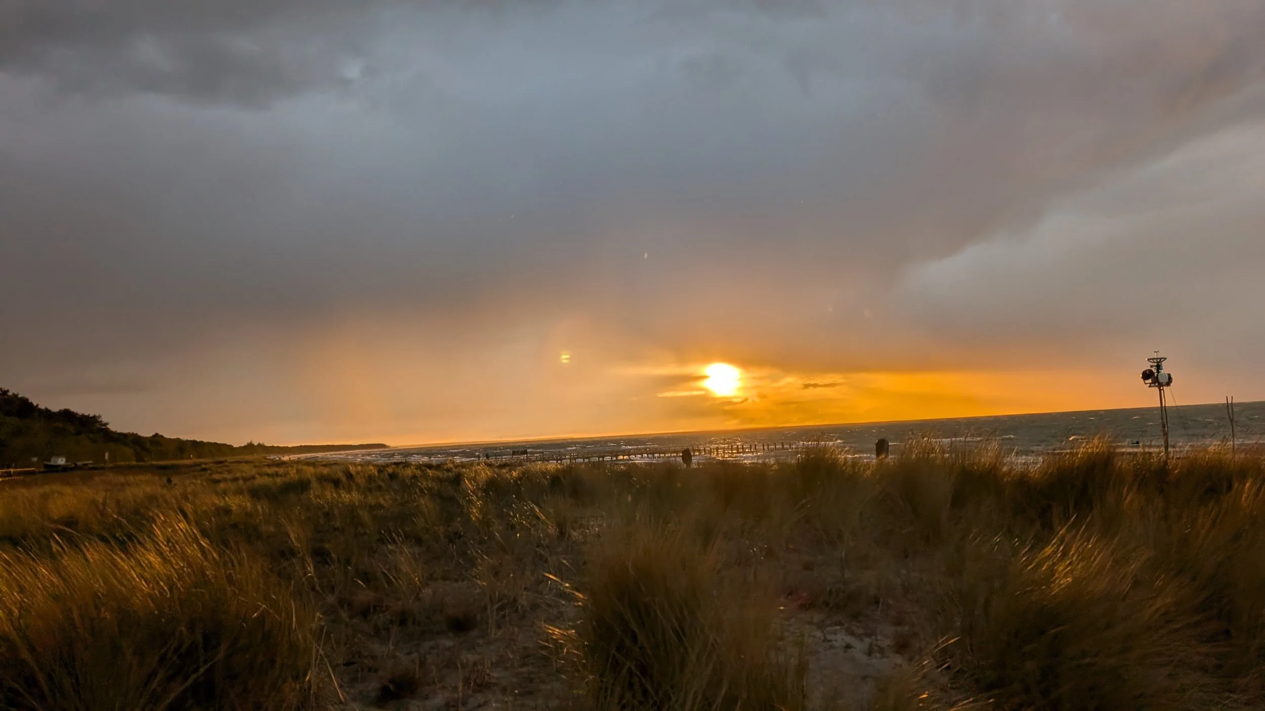 Sonnenuntergang am Strand