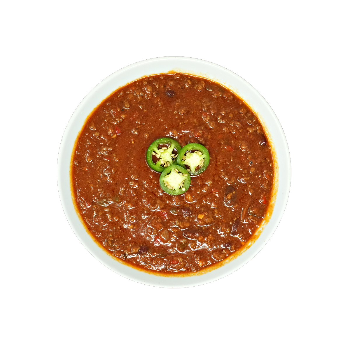 Grass-fed beef chili