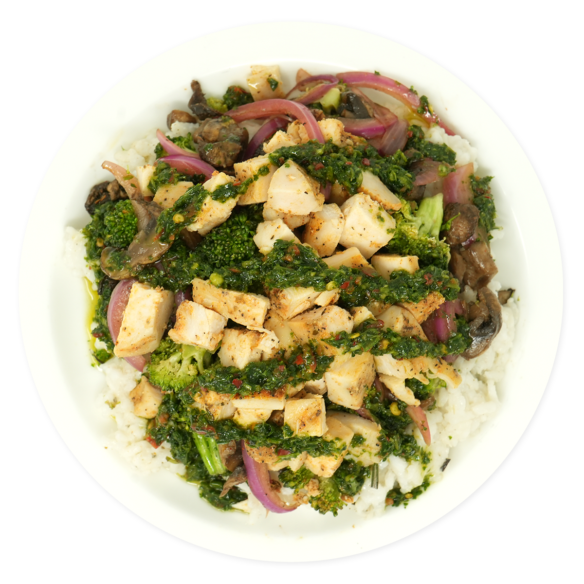 Blackened Chicken Chimichurri