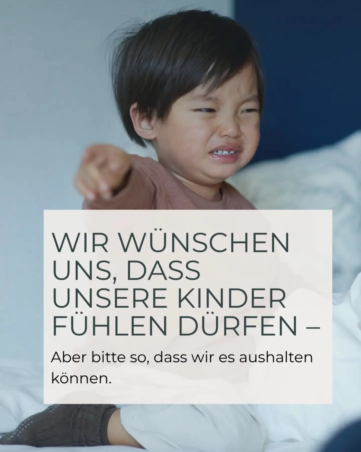 Viele von uns haben selbst nie gelernt, Gef&uuml;hle wirklich zu f&uuml;hlen. Wir haben vielleicht noch gelernt sie zu erkl&auml;ren meist aber sie zu kontrollieren oder zu unterdr&uuml;cken. Oft gab es keine erwachsene Bezugsperson in unserer Kindhe