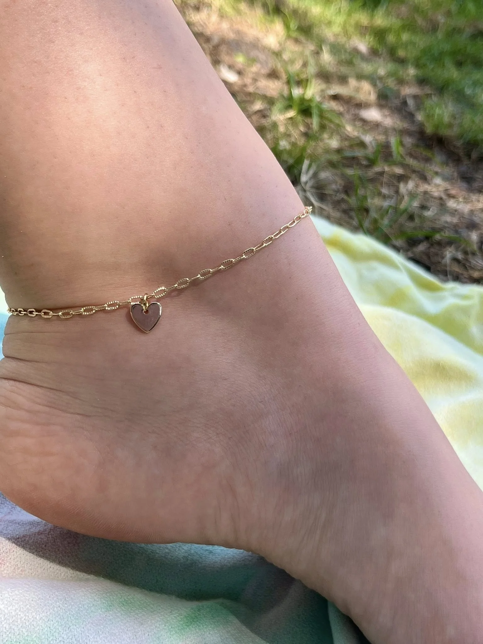 Heart Anklet