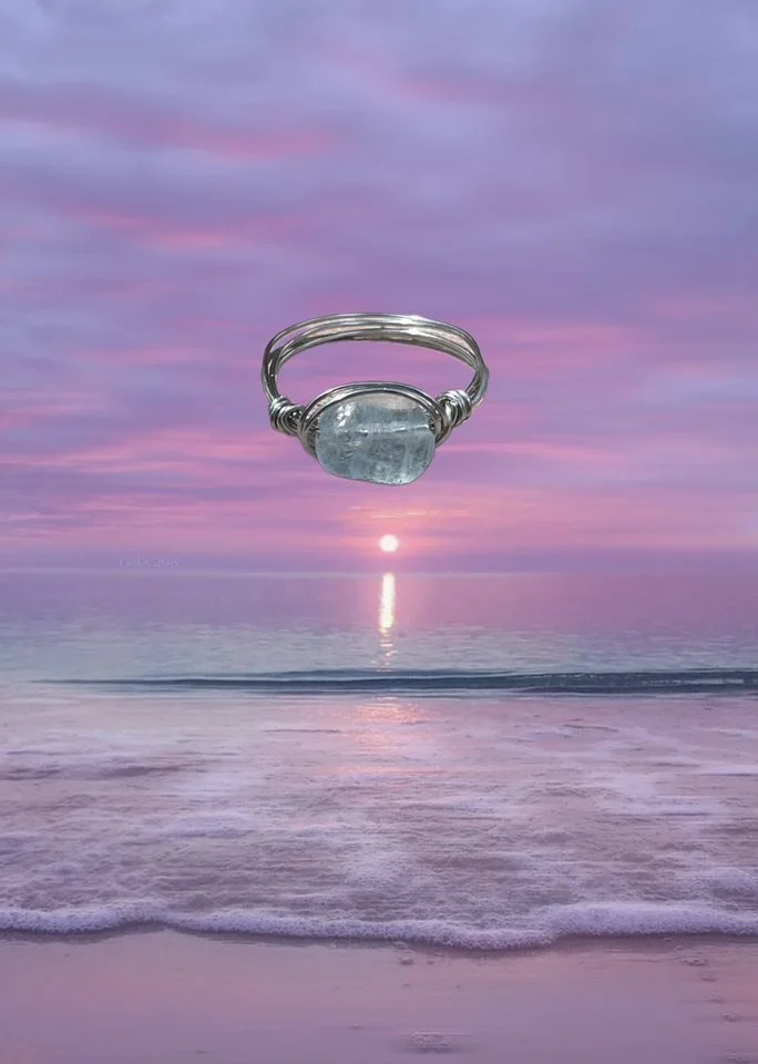 Aquamarine ring