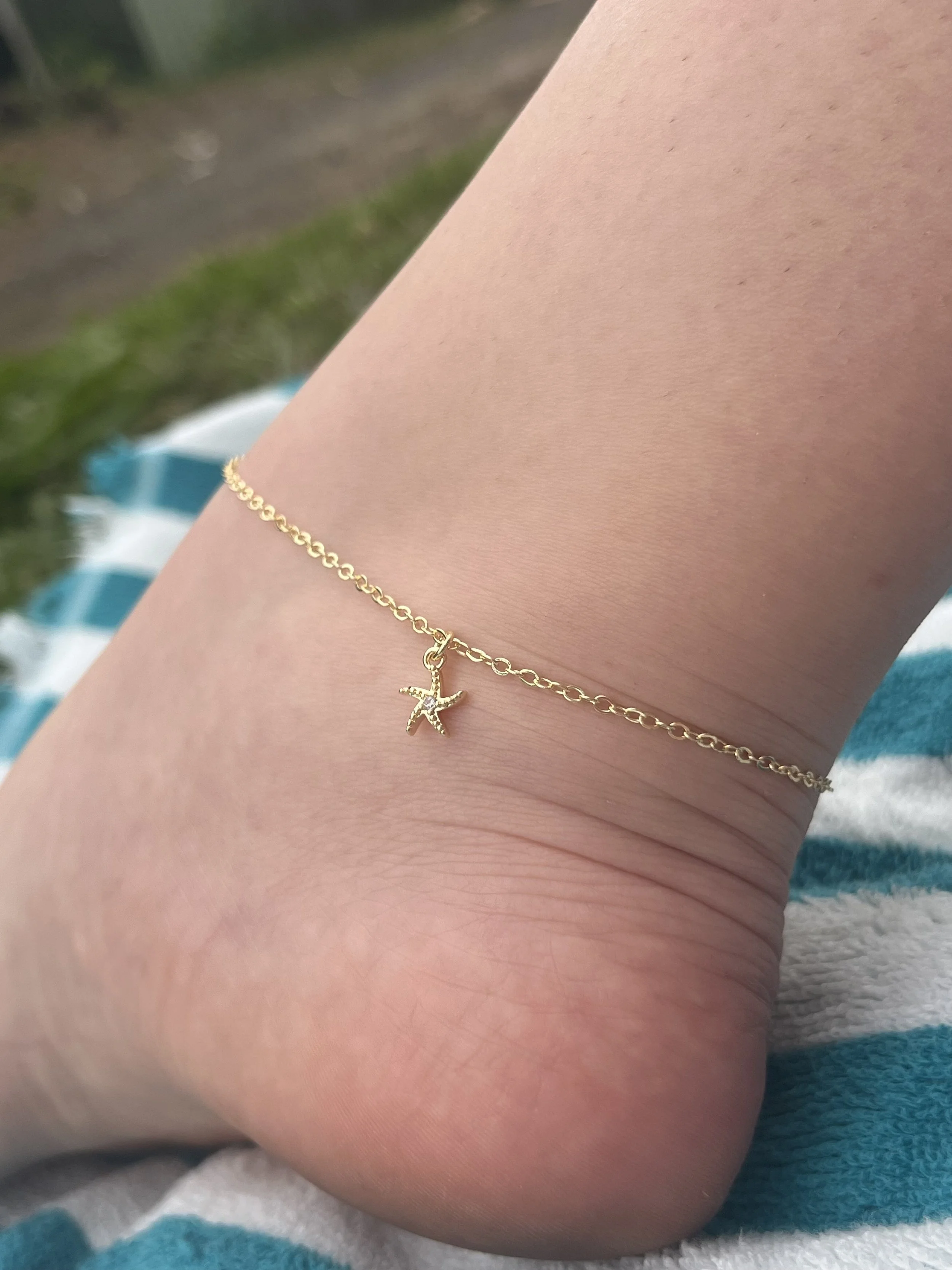 Starfish Anklet