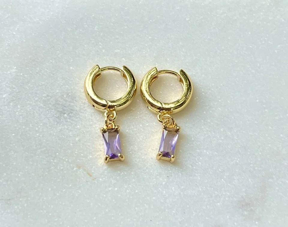 Lilac Earrings