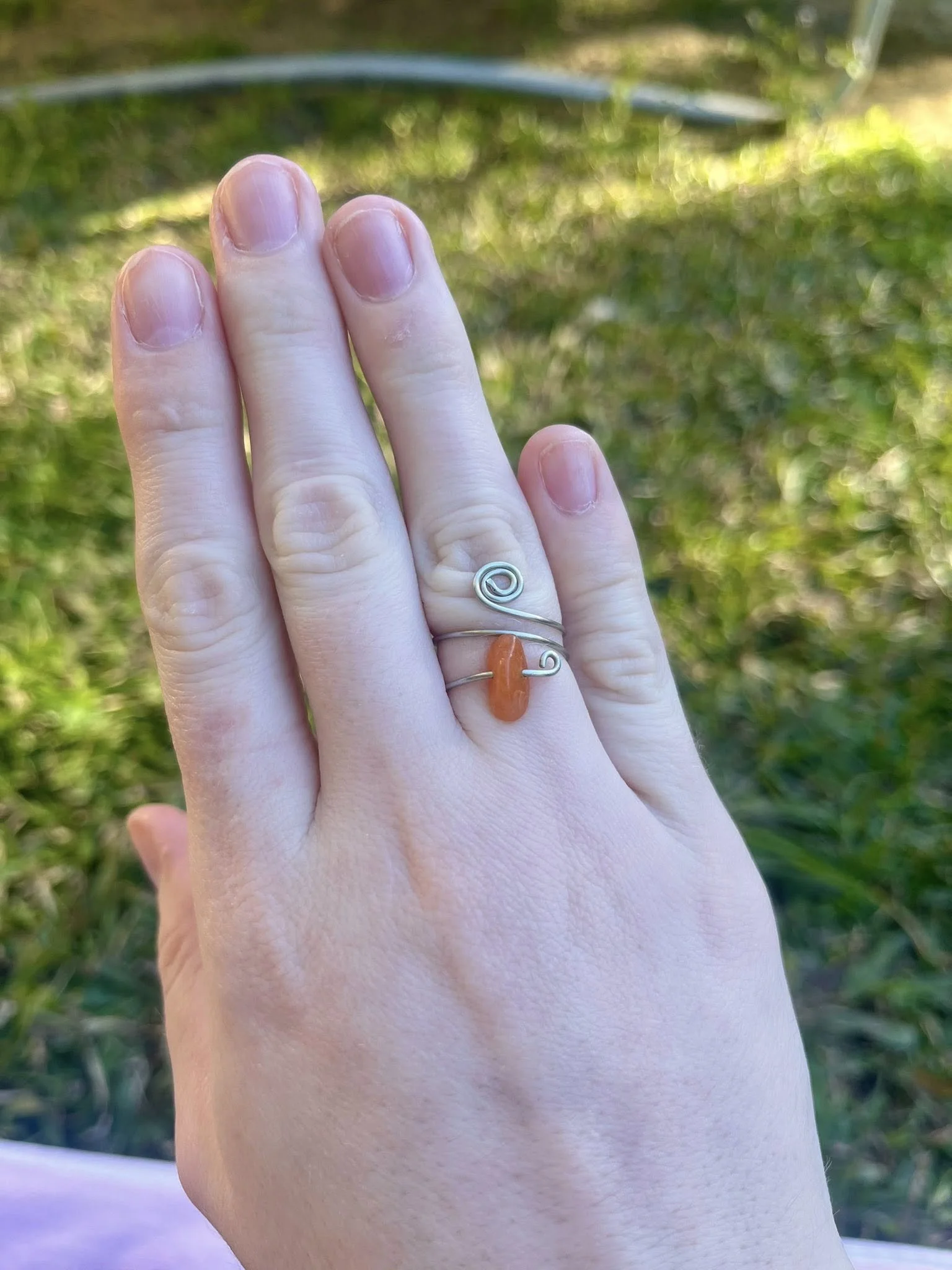 Sunstone Ring