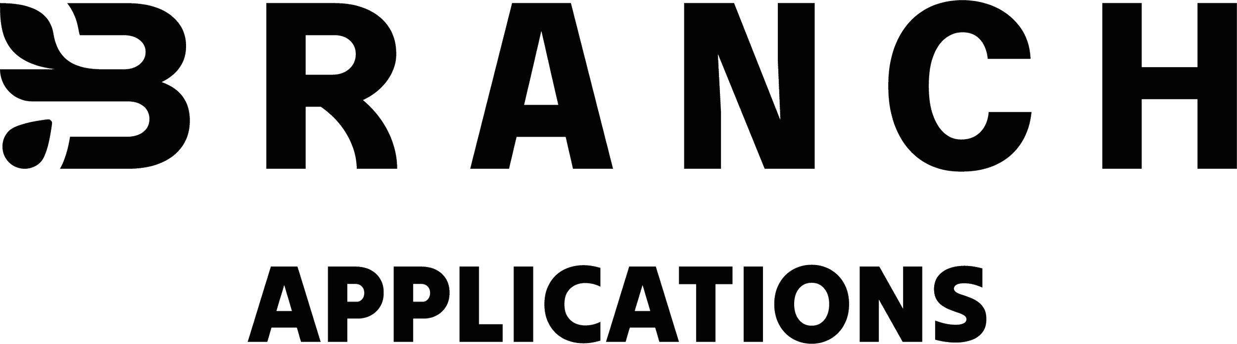 BRANCH Applications logo, technology partner of BRANCH Foundation