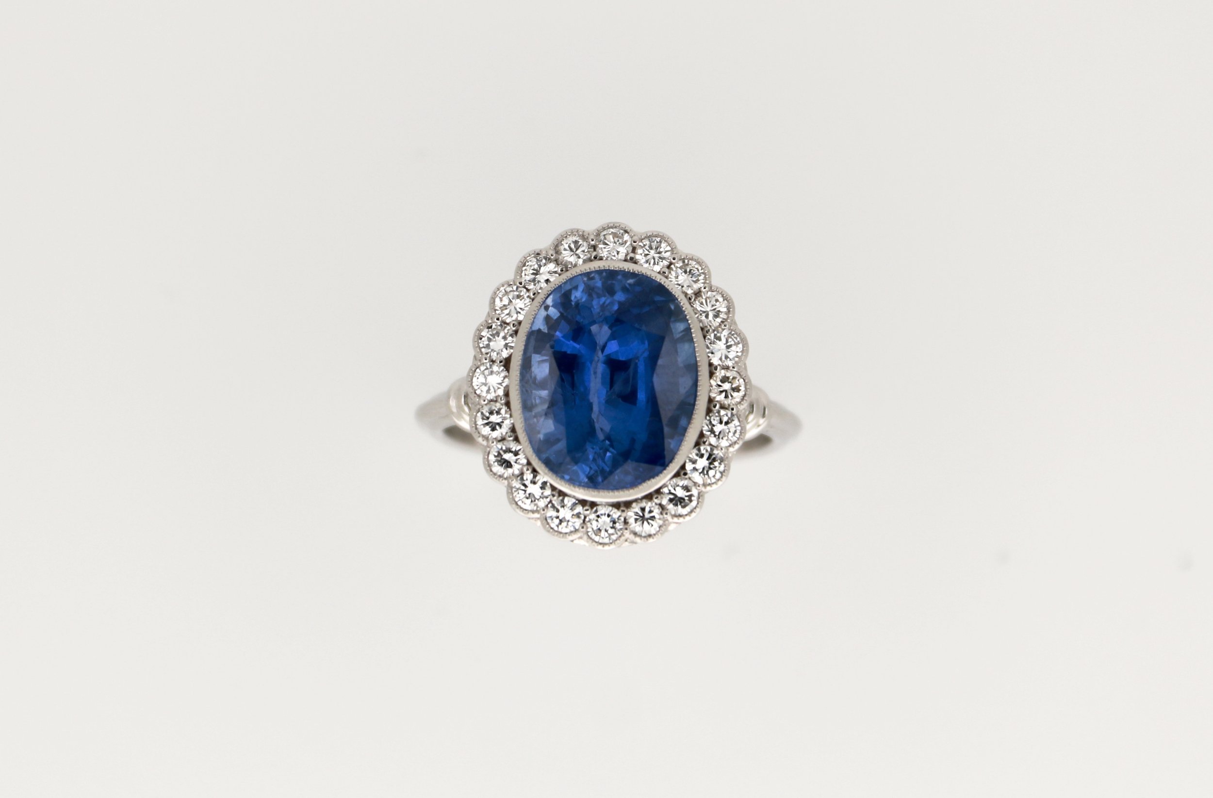 Sapphire and Diamond ring.