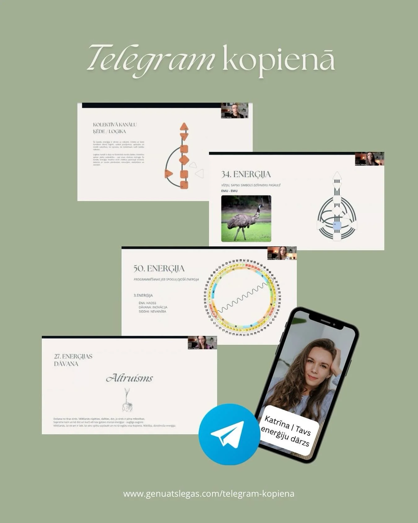 &Scaron;ī brīža aktuālā tēma manā Telegram kopienā:

🎙️ Cilvēka Dizaina kanāli no Gēnu atslēgu perspektīvas 

Cilvēka Dizainā ir 32 kanāli, kurus veido 64 vārti / Gēnu atslēgas (jeb enerģijas). &Scaron;obrīd kopienā padziļināti pētu katru no kanālie