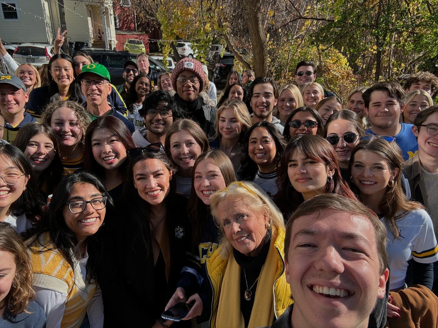 We ❤️Progressive Policy 

Thank you so much @aoc for turning out to Michigan!! We have 3 days till the election, call your friends, your family, and your peers!! Every vote counts.