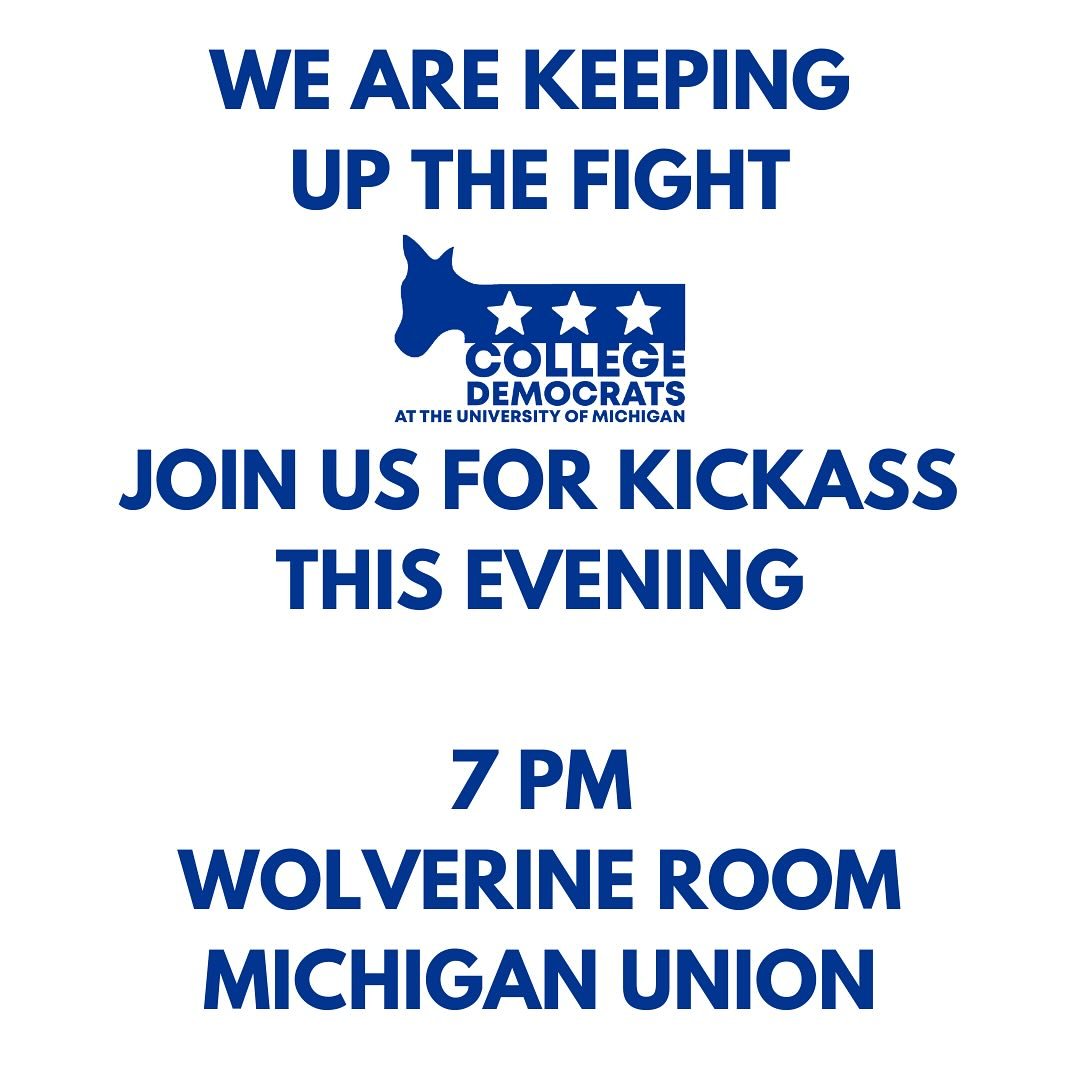 WE ARE KEEPING UP THE FIGHT.

KICKASS TONIGHT AT 7
