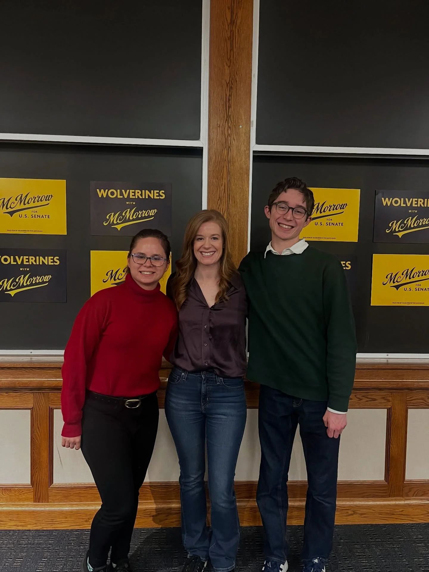 Still buzzing about our event with @mallorymcmorrow on Tuesday! Thanks to everyone who came. We will see everyone tonight at our Kickass! Pond room in the union at 7:00 today!