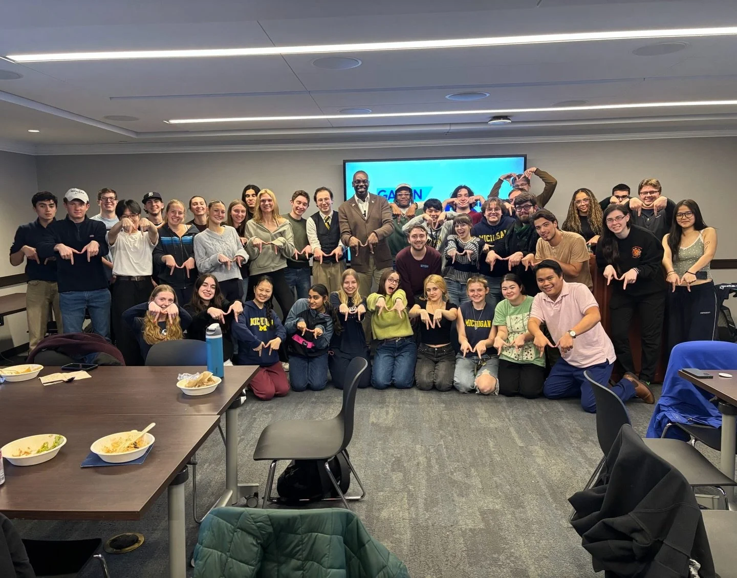 Go blue @garlinii !〽️