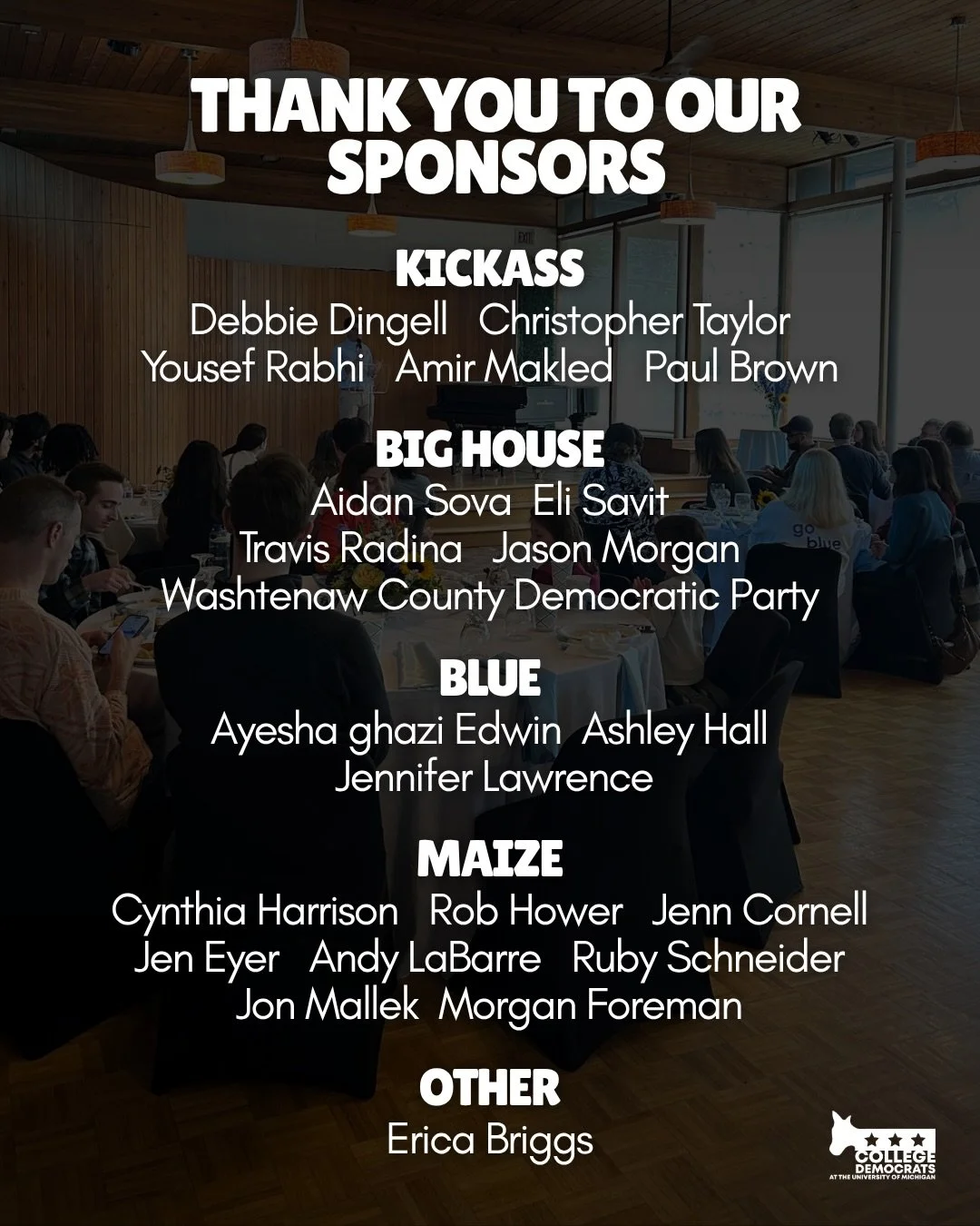 We are so grateful for all of our wonderful 2026 Pancake Brunch sponsors, thank you all! 

Pancake Brunch is tomorrow at the Stone Chalet Inn from 10:00am-12:00pm. Join us and eat all the pancakes you can!🫐🥞

Tickets: $5 for students &amp; $15 for 